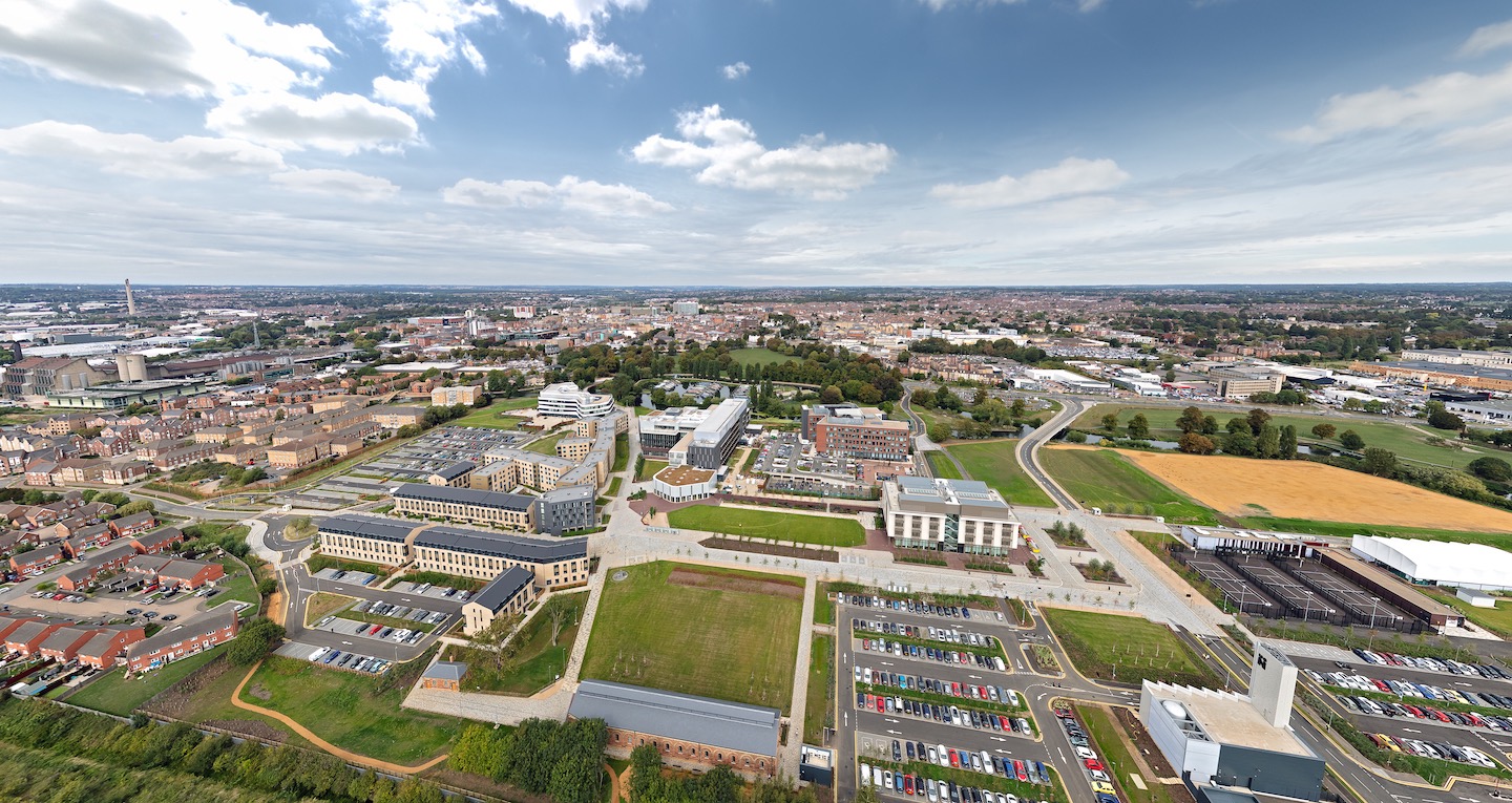 Northampton Skyline - Net Zero and logistics