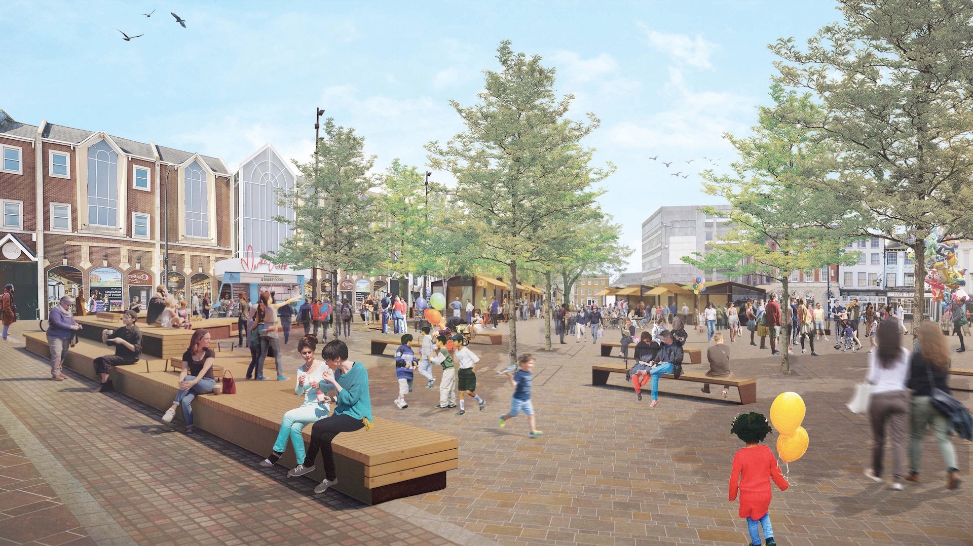 Market Square regeneration - Business Services